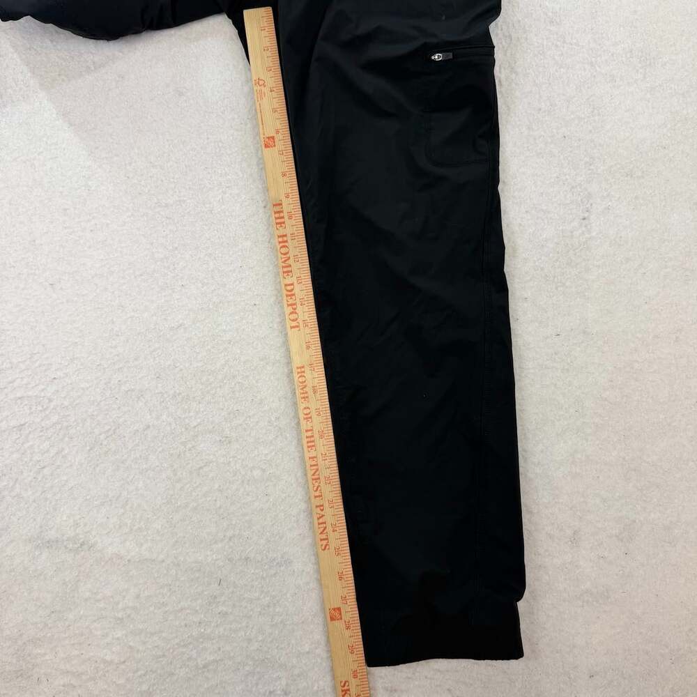 Eddie Bauer Pants Women's Black Jogger Fleece Lined Cargo Utility Outdoor Sz 10 - Picture 4 of 6